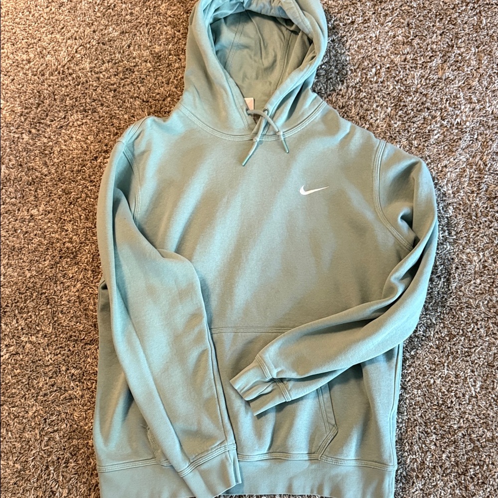 Nike Men's Mint Green Hoodie